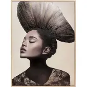 Kare design Schilderij Aesthetic vrouw links 90x120cm