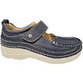 Wolky 00621471 Roll Combi Bandschoenen | Maat 42 Dames Blauw