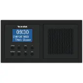 Technisat DIGITRADIO UP 1 Stopcontactradio DAB+, VHF (FM) Bluetooth Wekfunctie, Incl. luidspreker Zwart