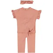 Dirkje Meisjes Kledingset - Light pink