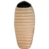 Western Mountaineering - Dreamlite - Donzen slaapzak 180 cm, geel/zwart