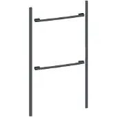 NEFF Z9105AY0 Flex Design zijlijsten en grepen Anthracite Grey voor bakoven 60 cm + compacte bakoven 45 cm restant