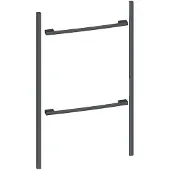 NEFF Z990BAY0 Flex Design zijlijsten en grepen Anthracite Grey voor compacte bakoven 45 cm + compacte bakoven 45 cm restant