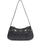 GUESS Schoudertas 'Shoulder Bag Coal Logo' donkergrijs