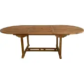 Axi Marzi Teak Tuintafel Ovaal uitschuifbaar 180 – 240 cm