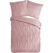 Pure dekbedovertrek Elegance - microvezel - roze - 140x220
