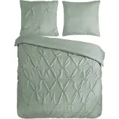 Pure dekbedovertrek Elegance - light sage - microvezel - 200x220