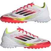 Adidas Heren F50 Pro TF Kunstgras Voetbalschoenen Cloud White/Core Black/Solar Yellow