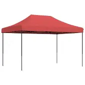 Syfax Partytent inklapbaar pop-up 410x279x315 cm bordeauxrood