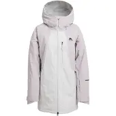 Burton - Dames ski jassen - W Reserve Insulated Jacket Washed Lavender Gray Cloud voor Dames van Gerecycled Polyester - Maat S - Paars