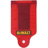 DeWalt DE0730-XJ Laser Richtkaart Voor Rode Lasers - Magnetisch