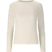 Athlecia Tinashe Rib Lange Mouwen T-shirt Dames