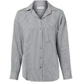 Marc O'Polo Blouse lichtgrijs / donkergrijs