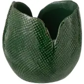 J-Line vaas Thibault - keramiek - groen - small