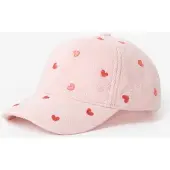 Sissy-Boy Lichtroze badstof pet met hartjes