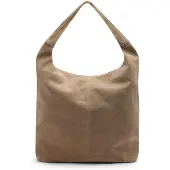 Manfield Beige suède shopper | Maat Onesize
