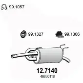 ASSO 12.7140 Einddemper
