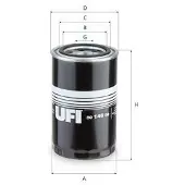 Ufi 80.146.00 Oliefilter