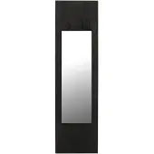 J-Line spiegel - hout - zwart - small