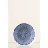 J-Line schaal Luna - keramiek - blauw - large