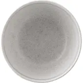 J-Line schaal Luna - keramiek - lichtgrijs - small - 2 stuks