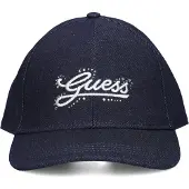 GUESS Pet blauw denim / wit