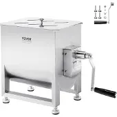 Vevor Handmatige vleesmenger 30 L vleesverwerker (maximaal 13,61 kg vlees mengen)