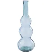J-Line vloervaas - glas - lichtblauw