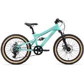 Bikestar kinderfiets MTB Fully Staal 7speed 20inch mintgroen