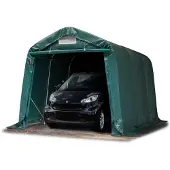 TOOLPORT Garagetent 2,4x3,6m, PVC zeil, donkergroen, zonder statica
