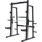 Gorilla Sports Smith Machine met Half Rack