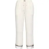 JOOP! Pyjamabroek crème / wit