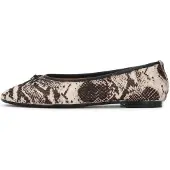 Kazar Ballerina crème / donkerbruin