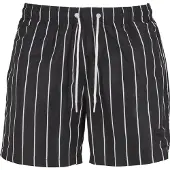 Urban Classics Zwemshorts zwart / wit