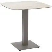 Garden Impressions Tobi bistro tuintafel 75x75 cm - taupe