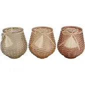 Dijk Natural Collections Teelicht Houder set van 3 Roze