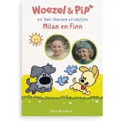 Boek met naam en foto - Woezel & Pip - Vriendjes - XL boek (Softcover)