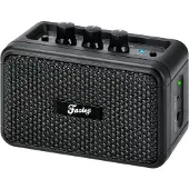 Fazley Kubo BT Pocket Black 5W oplaadbare gitaarversterker / bluetooth speaker