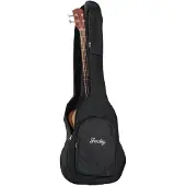 Fazley Carrier D4AB Deluxe gigbag voor akoestische basgitaar zwart