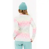 Protest Skipully Women Prtrefuzzy 1/4 Zip Active Top Glacial Blue-M
