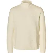 Selected Trui 'SLHTrevor' crème