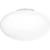 Wever & Ducre Plafondlamp Perlez 3.0, dimbaar, wit / opaal, Badkamer, Glas, plafondlamp