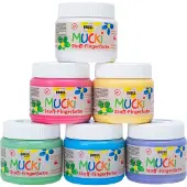 Kreul Mucki 28420 Vingerverf setje 6 x 150 ml