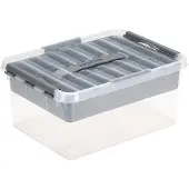 Sunware Q-line multibox 15 liter + inzetbakje met vakverdeling