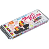EULENSPIEGEL Schminkpalet met 12 kleuren en glitters