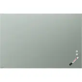 Legamaster Frameless glassboard - rechte hoeken - 100x150 cm - Sage Green