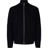 Selected Gebreid vest 'SLHTeller' marine