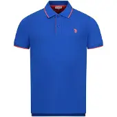 U.s. polo assn. Shirt royal blue/koningsblauw / rood