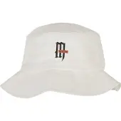 Urban Classics Hoed 'Medusa' oranje / zwart / wit