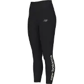New Balance Sport High Rise Graphic Legging 25" Dames Sportbroek - BLACK